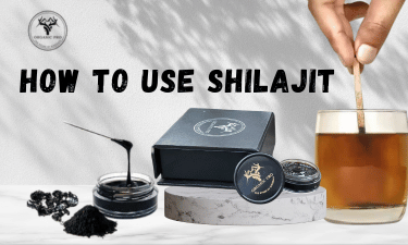How to use shilajit